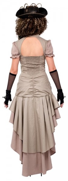 Ruched steampunk dress Lady Amber 5