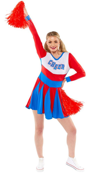 Cheerleader Penny Damenkostüm 3