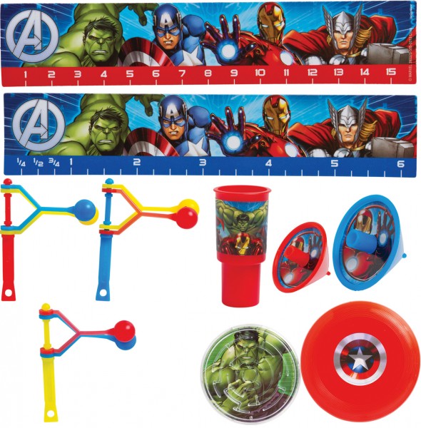 Marvel Avengers Superhelden Party Mix 48-Teilig
