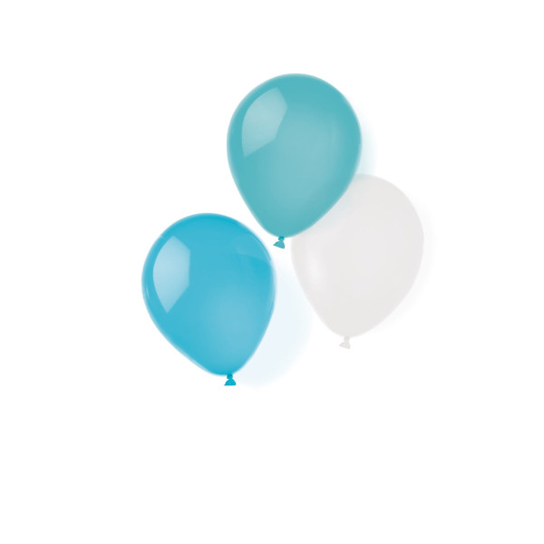 8 latex balloons Deep Ocean 25.4cm