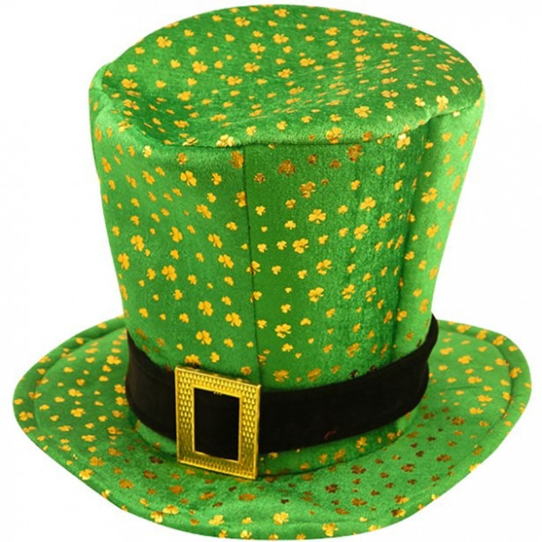 Chapeau haut de forme Leprechaun Saint-Patrick