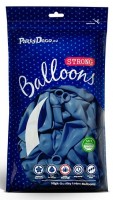 Vorschau: 20 Partystar Luftballons royalblau 27cm