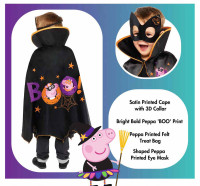 Förhandsgranskning: Peppa Pig Halloween kostym för barn
