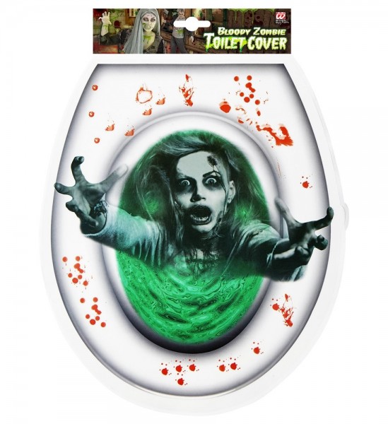 Toilet spøgelses klistermærker til Halloween 2