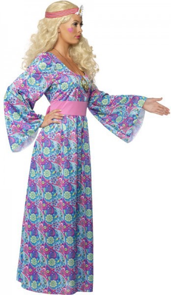 Vestido de mujer hippie psicodélico 2