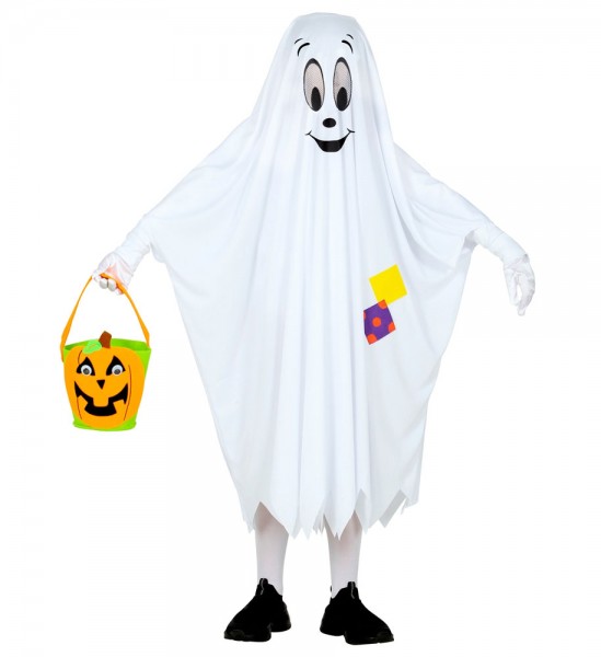Halloweenowy kostium dla dzieci z duchami