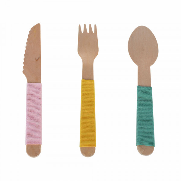 Caribbean Vibes cutlery set 12 pieces