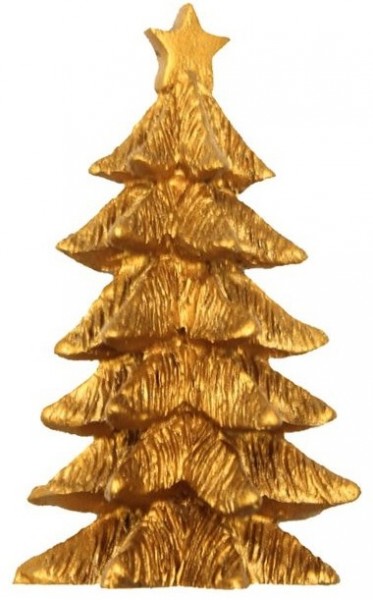 Goldene Tannenbaum Tortendeko