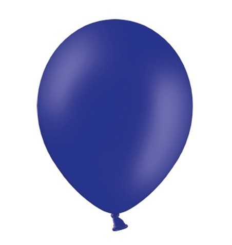 100 party star balloons dark blue 23cm