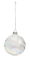 Mother of pearl glass ball 8cm