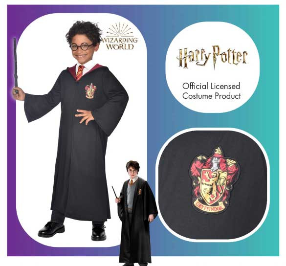 Kostume til drenge fra Harry Potter