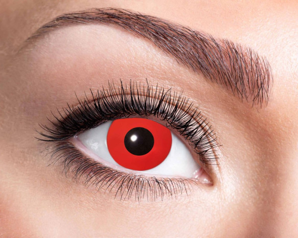 Devil Red 3 månaders kontaktlinser