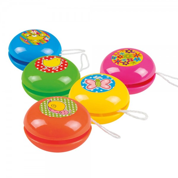 Ensemble de 5 yo-yo coloré
