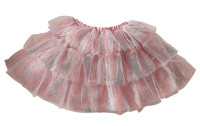 Glitter fairy princess tutu rosa deluxe