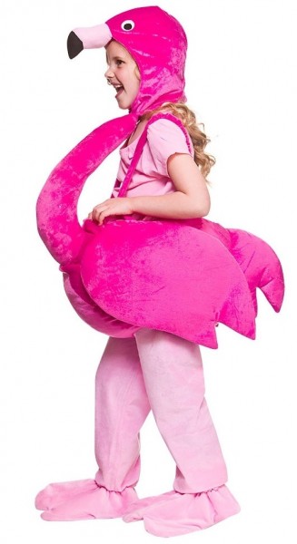 Funny flamingo child costume