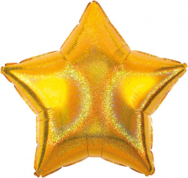 Stjerneballon Stardust guld