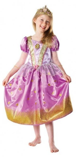 Vestido de gala brillante de Rapunzel