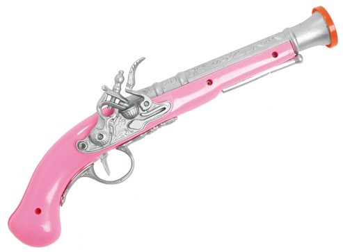 Wild West Pistole Rosa