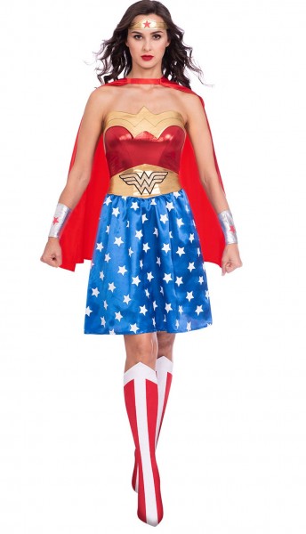 Wonder Woman Lizenz Kostüm für Damen
