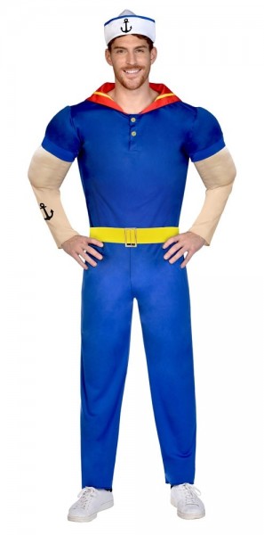Strong Sailor Pete Costume for Men