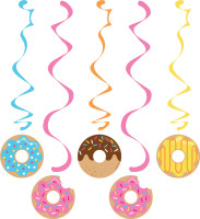 3 Donut Candy Shop spiral hangers