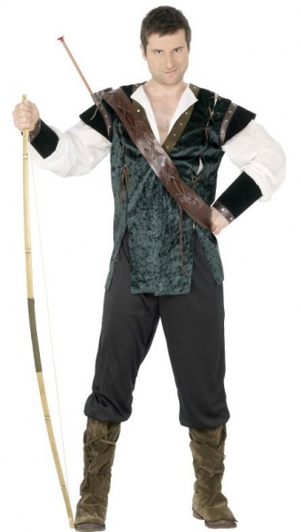 Disfraz de arquero Robin Hood para hombre