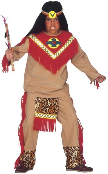 Indian wild eagle child costume