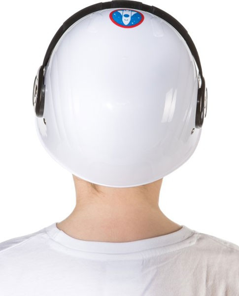 White astronaut helmet for children