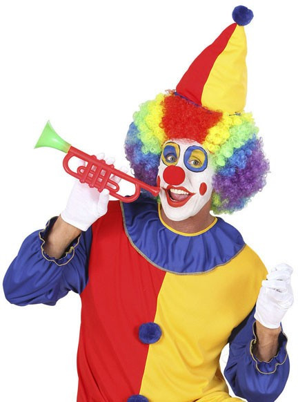 Ljudeffekt trumpet för clowner