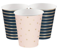 Preview: 8 Gender Reveal paper cups 250ml