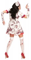 Vista previa: Disfraz de enfermera zombie sangrienta para mujer