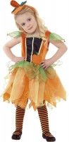 Preview: Little pumpkin fairy child costume