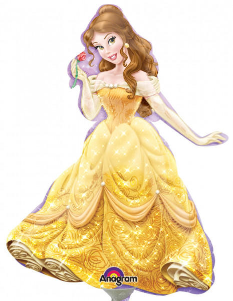 Stabballon Prinzessin Belle Figur 2