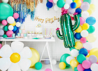 Vorschau: Folienballon Happy Kaktus 82cm
