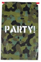 Preview: Camo pattern party bag
