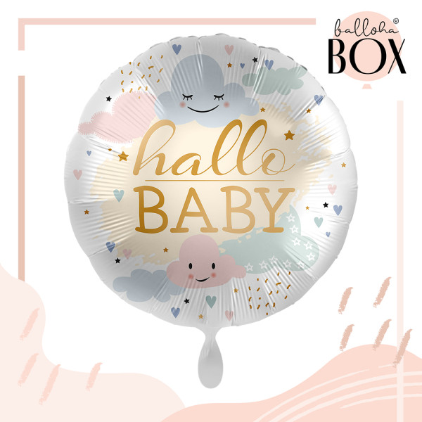 Balloha Geschenkbox DIY Hallo Baby XL