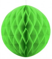 Vorschau: Wabenball Lumina apfelgrün 30cm