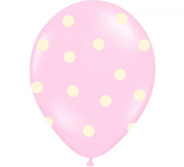 50 ballonger Its a Girl vaniljrosa 30cm 3