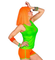 Voorvertoning: Retro hotpants voor dames neon oranje