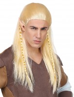 Förhandsgranskning: Elven warrior peruk för män