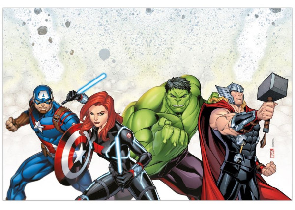 Tischdecke Avengers Heroes 1,8m x 1,2m