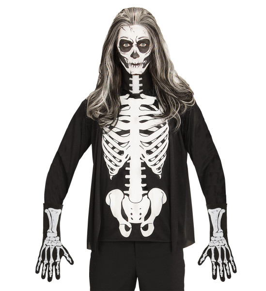 Skeleton Bones Handschuhe 34cm 4