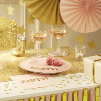 Preview: Gold Pink Happy Birthday Garland