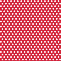 Widok: Papier pakowy Tiana Red Dotted 76 x 152 cm