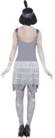 Preview: Chaleston Lady Zombie Costume Gray