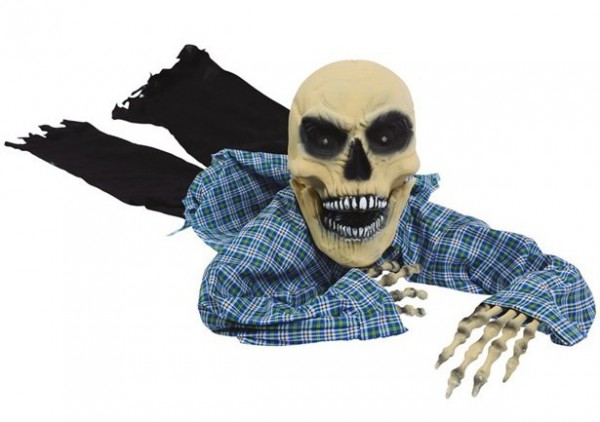 Squelette rampant animé 1.1m