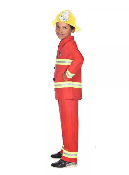 Brandvæsen uniform barn kostume