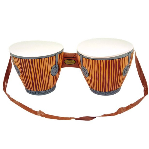 Tamburi bongo gonfiabili 62 cm