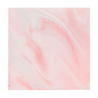 Aperçu: 16 serviettes écologiques en marbre rose 33 cm