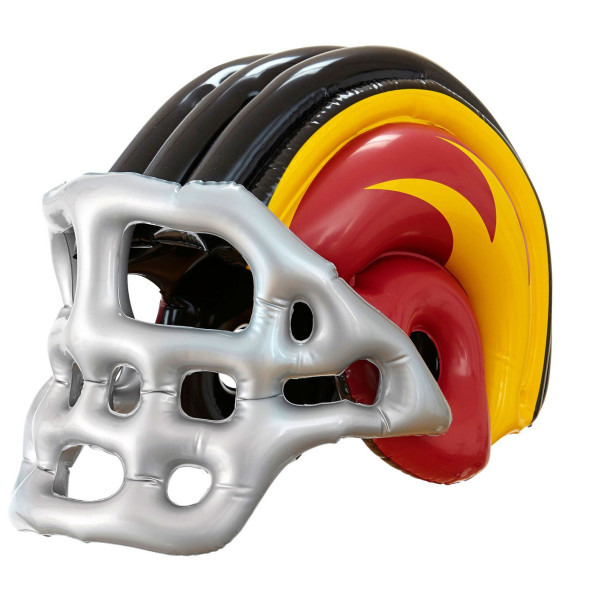 Football helmet for children inflatable